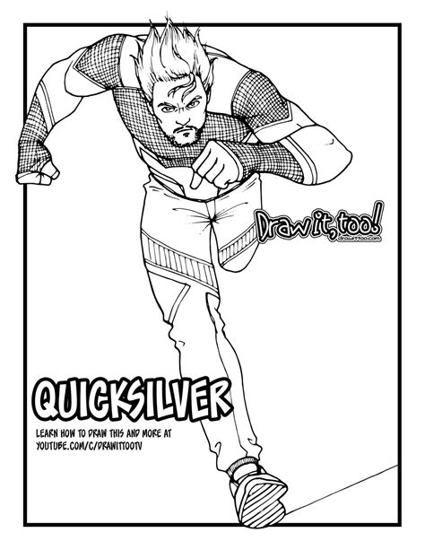 Https://tommynaija.com/coloring Page/avengers Age Of Ultron Quicksilver Coloring Pages