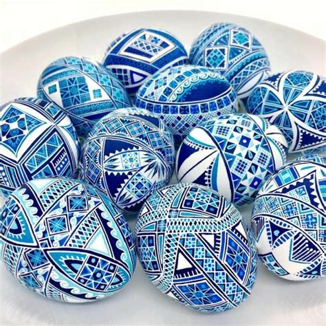 Sorbische Ostereier Verzieren Gelb Stecknadel Blau Disney Easter Eggs