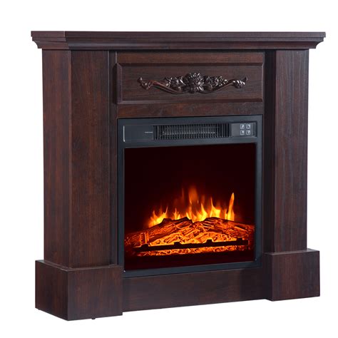 Technology and innovation have led to various optical. Freestanding Electric Fireplace Heater with Realistic ...