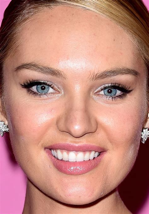 Close Up Of Candice Swanepoel At The 2014 Victorias Secret Fashion