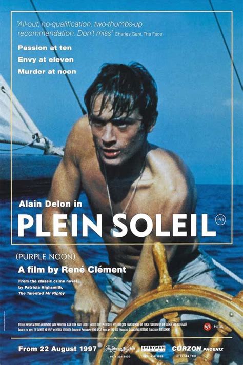 purple noon plein soleil 1960 vieux films affiche cinéma