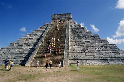 Aztec Pyramid in Mexico Photograph by Carl Purcell