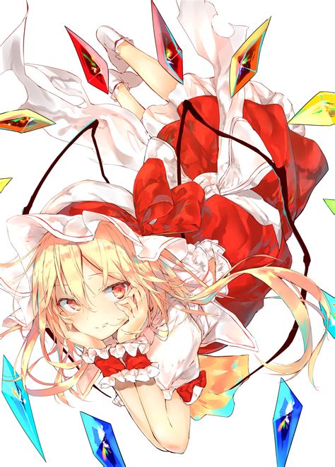 Wallpaper Gadis Anime Touhou Flandre Scarlet X Richs