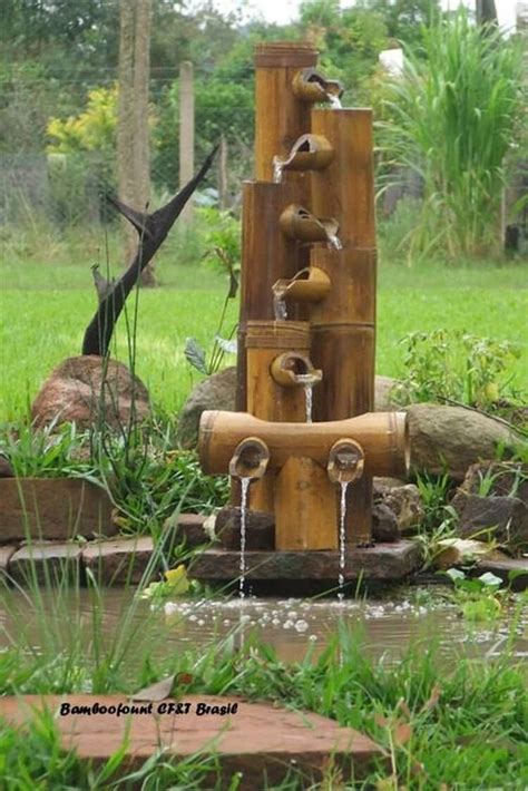The definitive guide to stylish outdoor. 25 Amazing Ideas with Bamboo | Bamboo fountain, Bamboo garden, Diy garden decor