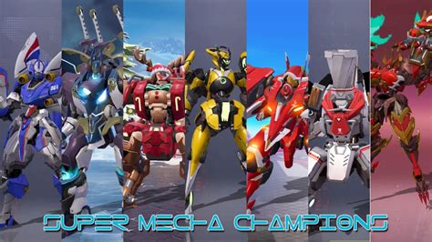 Super Mecha Champions All Mechas Attacks And Skills Part 2 Youtube