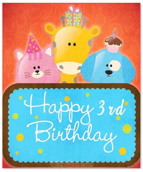 Free Printable 3 Year Old Birthday Cards