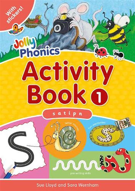 Jolly Phonics Activity Book 1 By Sue Lloyd Paperback 9781844141531