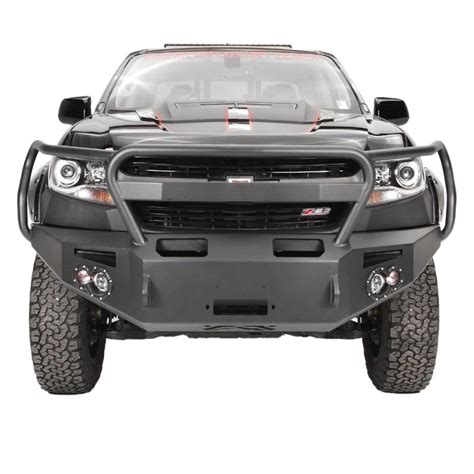 Fab Fours Cc15 H3350 1 Premium Winch Front Bumper With Grille Guard For