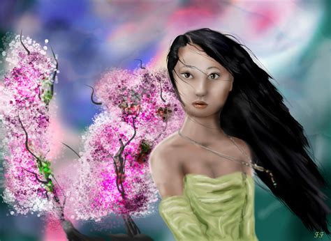 Cherry Blossoms By Borntoresist On Deviantart