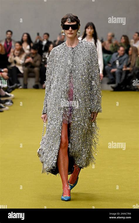 Sara Blomqvist Milan Fashion Week Women Fallwinter 23 24 Gucci Fashion