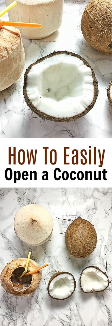 How To Open A Coconut Open A Coconut Delicious Healthy Recipes No