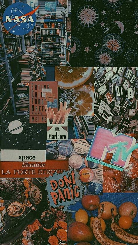 1366x768px 720p Free Download Moody Vsco Collage Aesthetic Indie