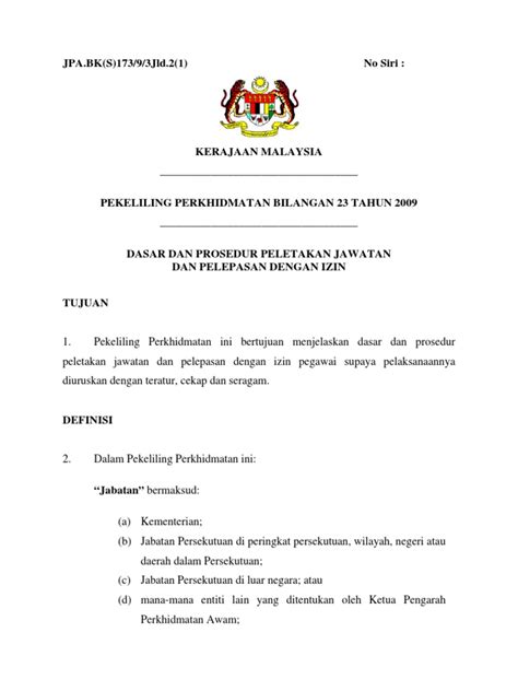 Maybe you would like to learn more about one of these? notis perletakan jawatan