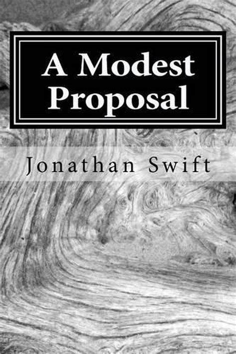 A Modest Proposal By Jonathan Swift English Paperback Book Free