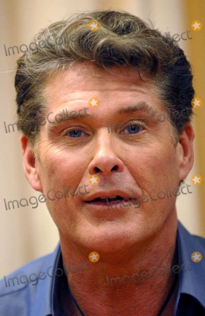 Photos And Pictures Actor David Hasselhoff Signs Copies Of His Book