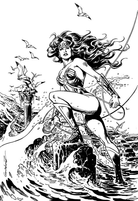 Jose Luis Garcia Lopez Wonder Woman Dc Comics Artwork Comics