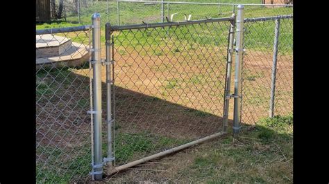 Our #1 selling steel adjustable gate kit for wood gates for nearly 25 years! Chain Link Fence Gate Installation Video | MyCoffeepot.Org