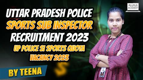 Up Police Sub Inspector Si Sports Quota Recruitment Plutus