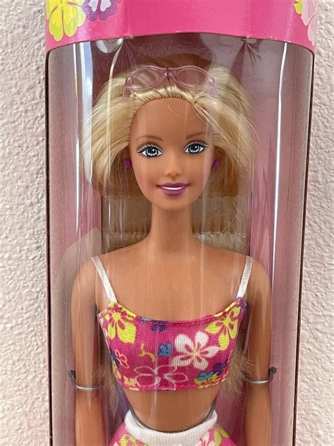 Hawaii Barbie Paradise Flower Bikini Pink Mattel EBay