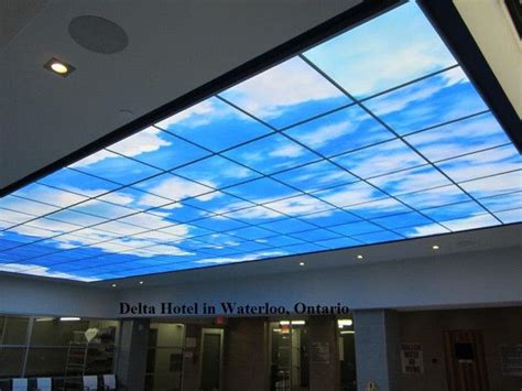 Led Virtual Mood Skylight Led Panel Led Wall Light Panel Restaurant