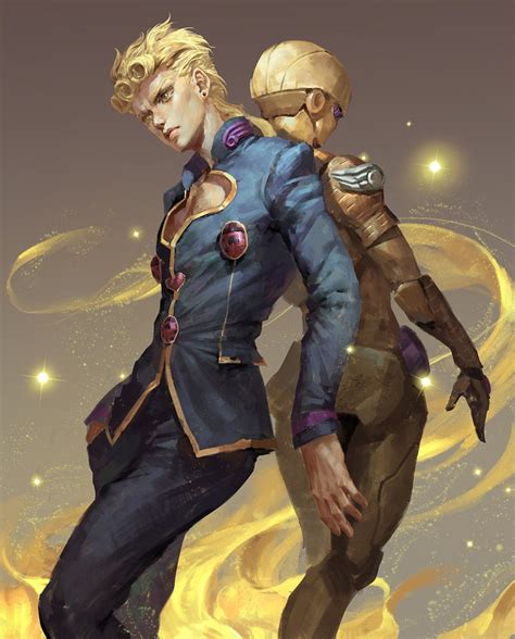 Fanart Giorno Giovanna And Gold Experience Stardustcrusaders