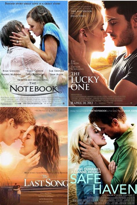 Nicholas Sparks Movie Posters And Seenwith Julie And Traci Nicholas Sparks Movies