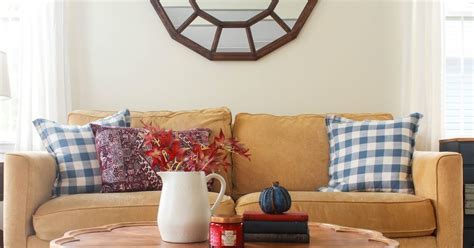 Fall Living Room Decor Delightfully Noted