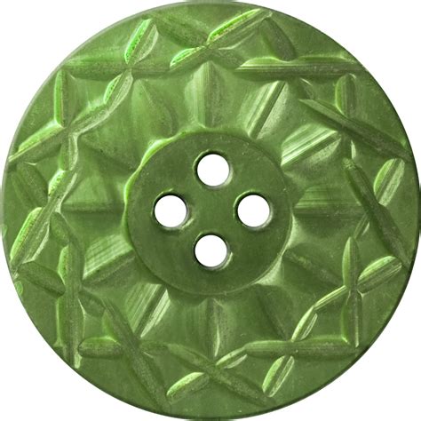 Button With Twelve Pointed Intertwining Border Light Green Clippix