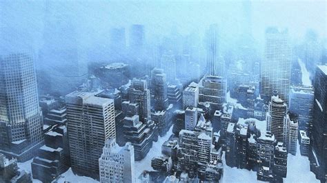 Snow City Wallpapers Wallpaper Cave