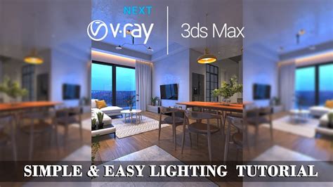 3ds Max Vray Interior Night Lighting And Rendering Tutorial Youtube