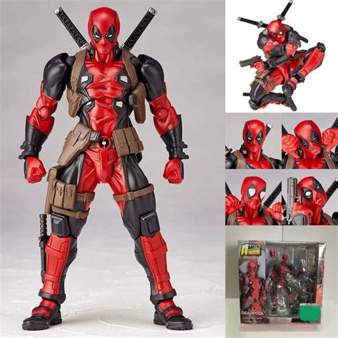 Amazing Yamaguchi 001 Deadpool Pvc Action Figure Model Toy High Quality