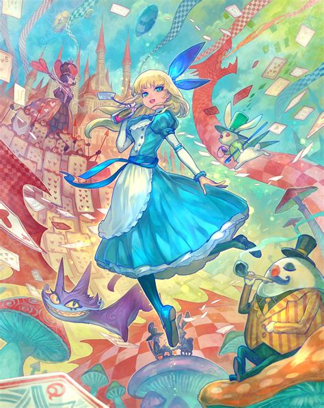 The Art Of Yuta Sakuma Alice In Wonderland Fanart Alice In