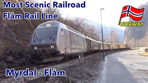 Train Trip In Flåm Rail Line One Of Worlds Most Spectacular And