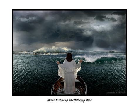 Jesus Calming The Stormy Sea By Hurleygirl89 On Deviantart