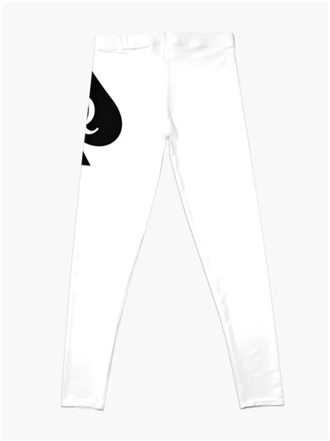 queen of spades white leggings for sale by dominus101 redbubble
