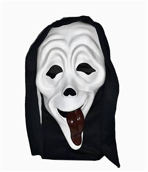 Scream Ghostface Scary Movie Horror Mask Replica Wasup Stoner Etsy Uk
