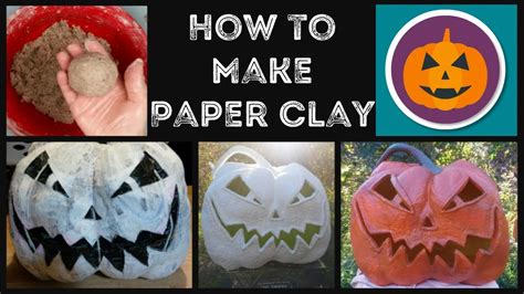 How To Make Paper Clay Youtube