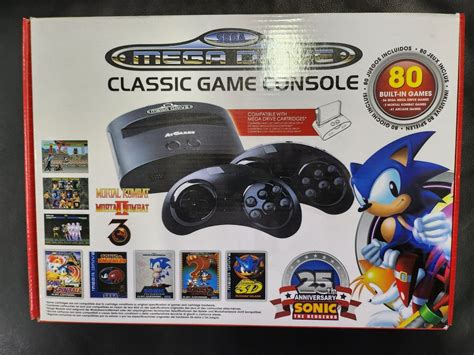 Sega Mega Drive Classic Game Console Inkl 80 Spiele2 Con Kaufen