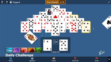 Microsoft Solitaire Collection Pyramid Expert November 7th 2020