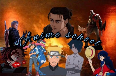 História Escola De Animes História Escrita Por Felrod Spirit Fanfics E Histórias