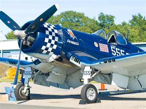 The Chance Vought F4u Corsair Was A Carrier Capable Fighter Aircraft