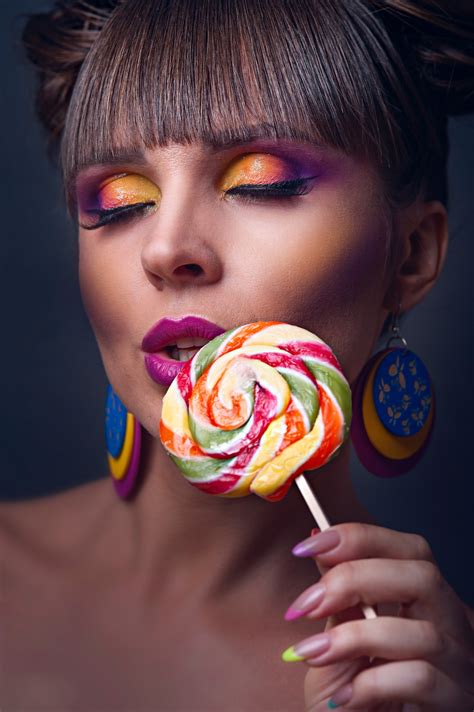 Free Images Lollipop Face Lip Sweetness Confectionery Beauty