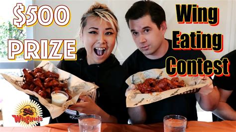 500 Prize Hot Wings Eating Contest Wingnuts Semi Annual Eat Off
