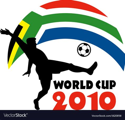 Soccer World Cup 2010 South Africa Royalty Free Vector Image