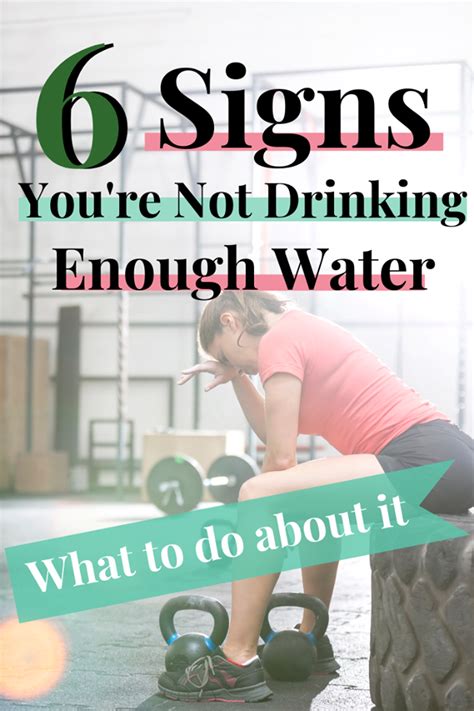 Six Signs That Youre Not Drinking Enough Water How To Tell If You Are