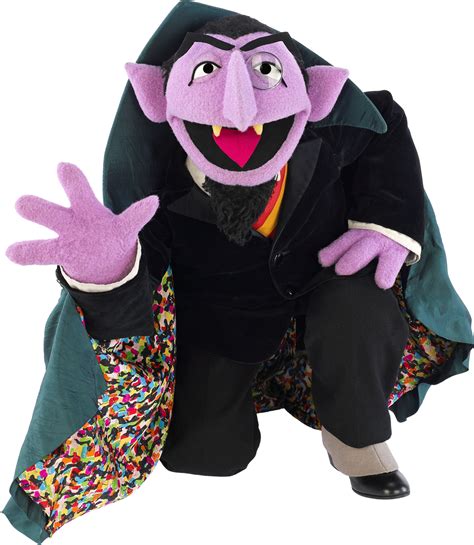 Count Von Count Sesame Street Muppets Muppets Sesame Street Characters