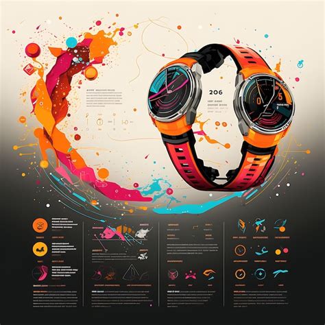 Premium Ai Image Set Of Wearable Tech Banner Ads Smartwatch And