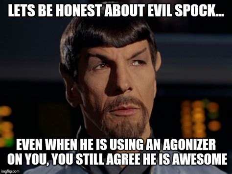 Image Tagged In Evil Spock Imgflip