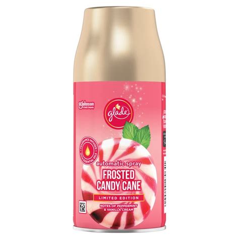 Open unit to access refill. Glade Automatic Spray Refill Frosted Candy Cane | Morrisons