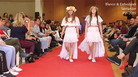 Desfile De Moda Infantil Primavera Verano 2019 Blanco Y Entredoses